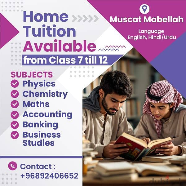 Home tutor Science, Physics, Maths 0