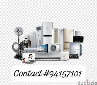 maintenance All types of work AC fridge washing machine