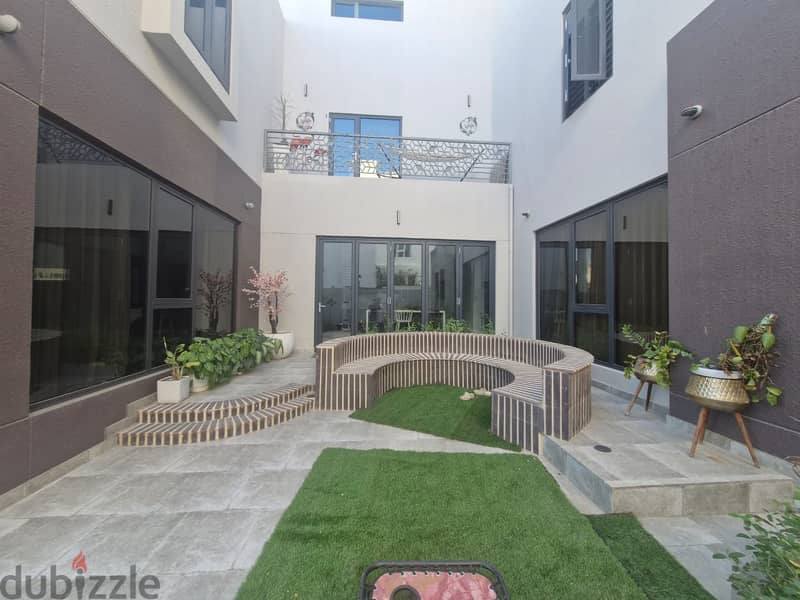 5 BR + Maid's Room Spacious Villa with Garden & Extra Storage in Seeb 2