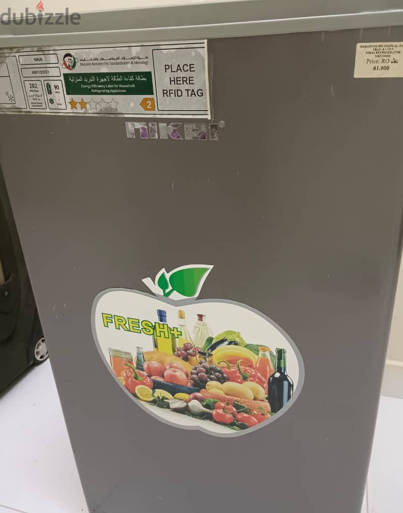 Refrigerator Nikai 90L available for sale in Masirah Island 0