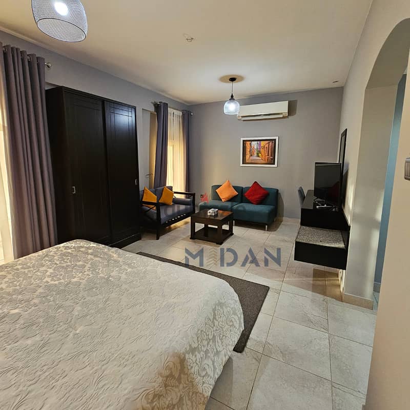 AL GHUBRAH NORTH | FULLY FURNISHED STUDIO 1