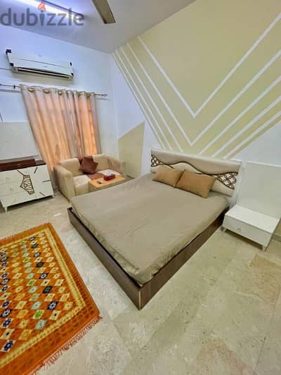 Furnished studio, Al Khuwair 33, including bills