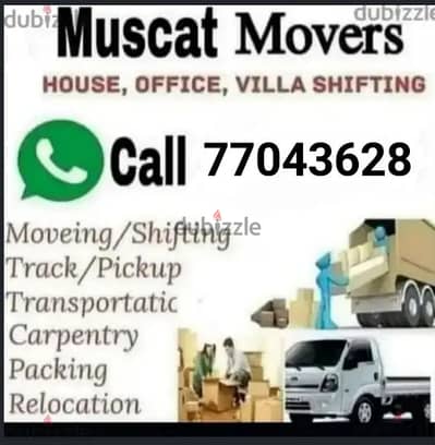 mover's and packers and transport