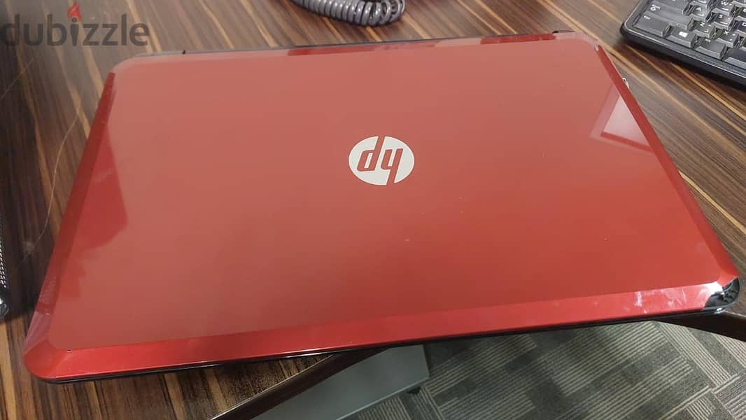 HP i5 red colour laptop 0