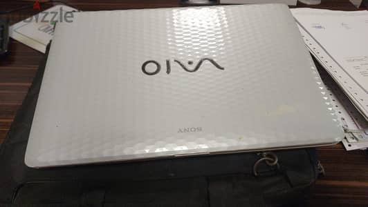 Sony Vaio White marble casing laptop