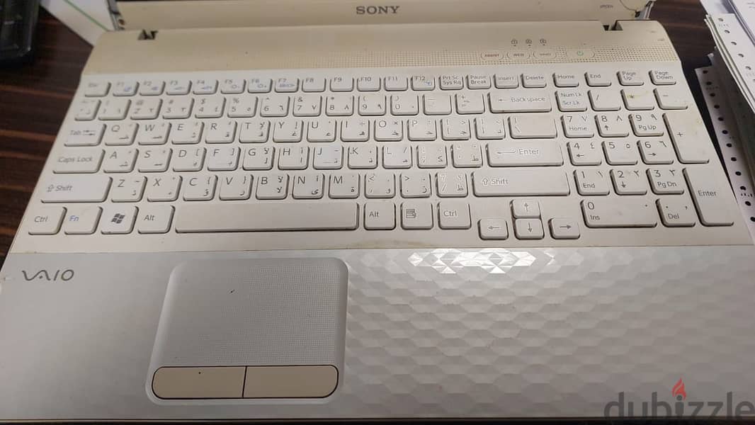 Sony Vaio White marble casing laptop 1