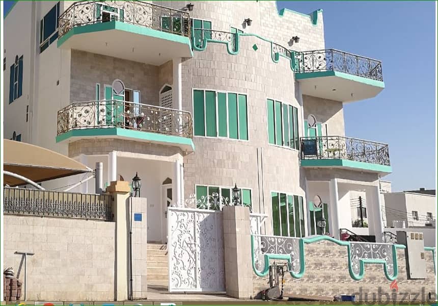 2 Bedroom Gr. Floor Portion Villa near beach School ,Clinic  Mawalah 13