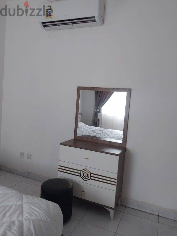 Alkhuwer 1bhk fully furnished including bill بالخوير غرفه وصاله مفروش 3