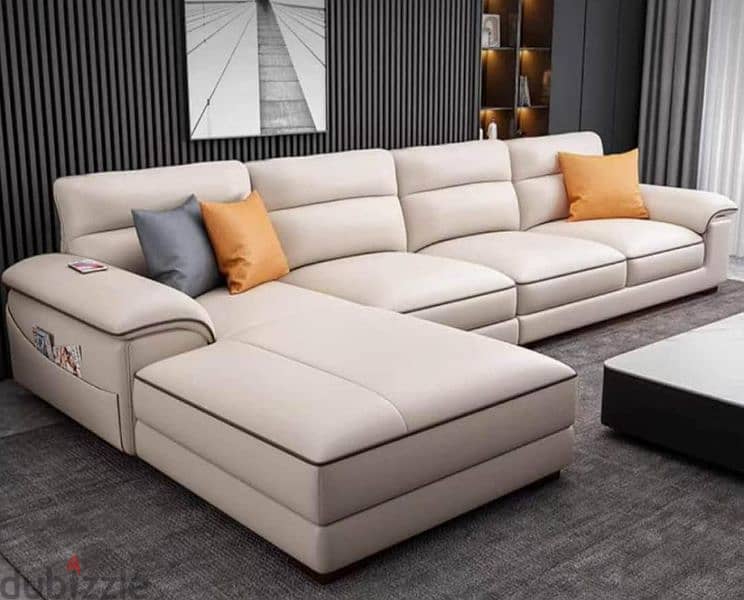 New L shape 5 Seater Luxury Sofa available in multiple colors 0