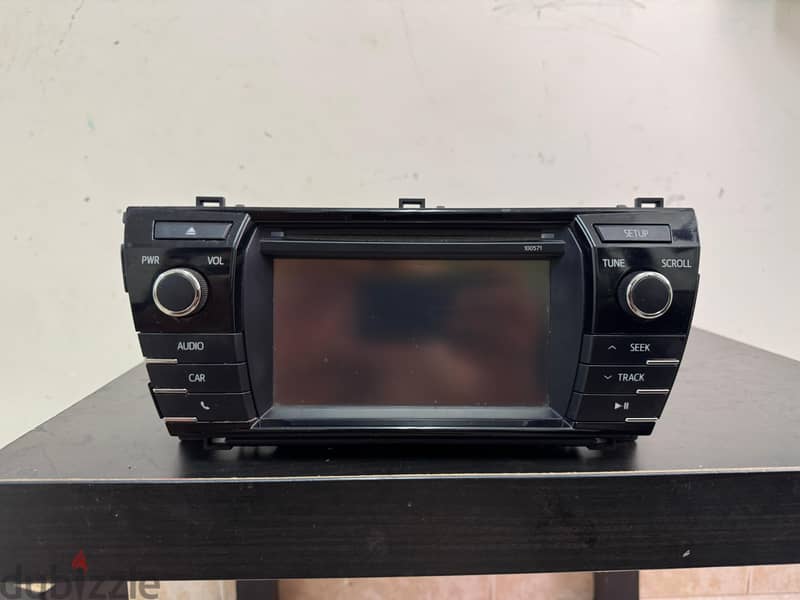 Stereo Toyota Corolla - Genuine (Touch screen , Bluetooth ,USB) Model 3