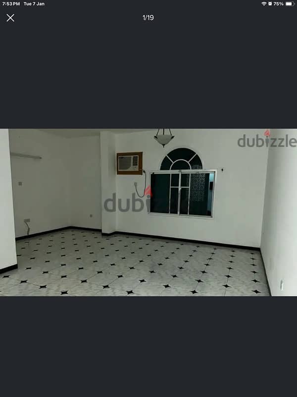 a big 1 bhk flat near church Pakistan school Kim’s hospital  darsait 0