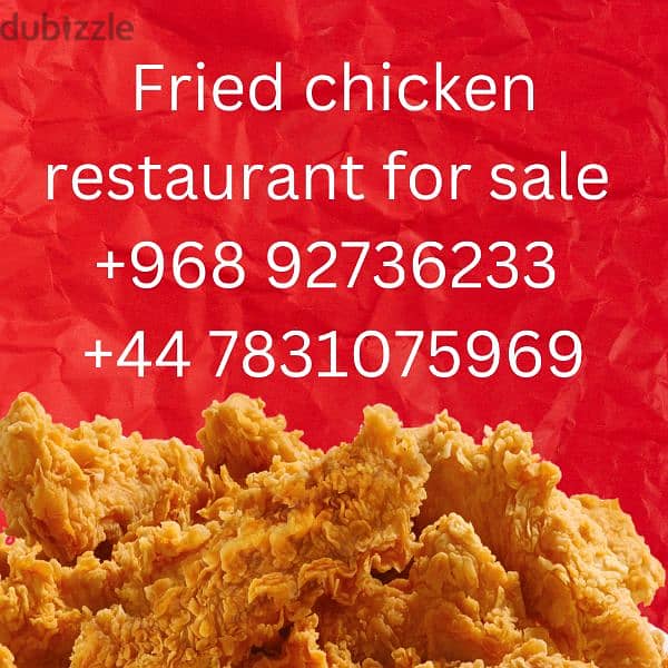 Fried chicken restaurant for sale 0