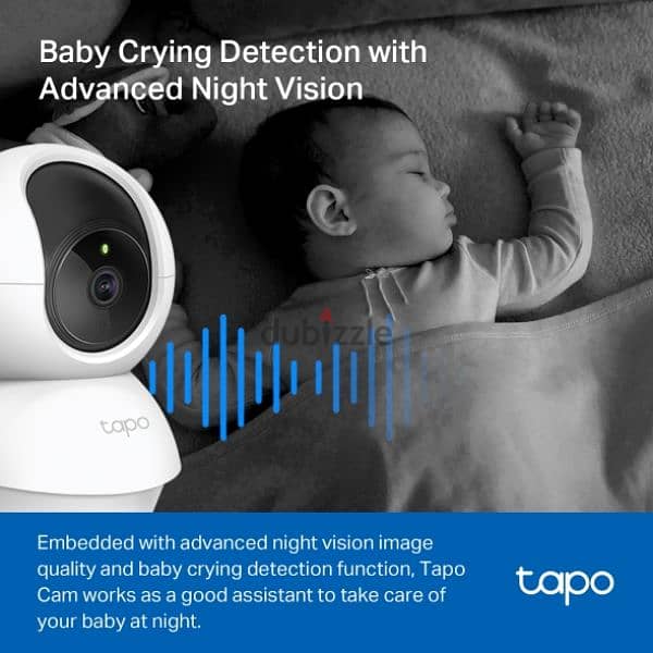 TP-LINK Pan/Tilt Home Security Wi-Fi Camera  Tapo C200 3