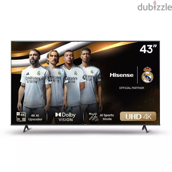 Hisense smart tv 43" 0