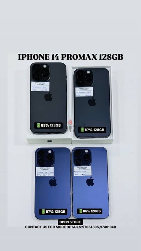 iphone 14 promax 128gb good condition 0