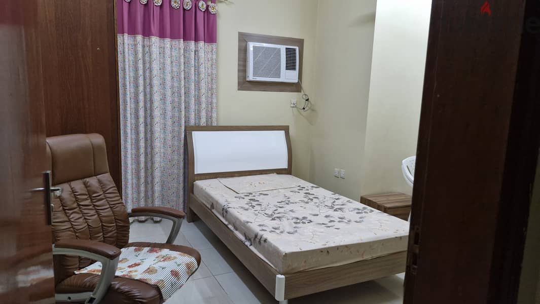 2 Rooms furnished with attached bath for each 1