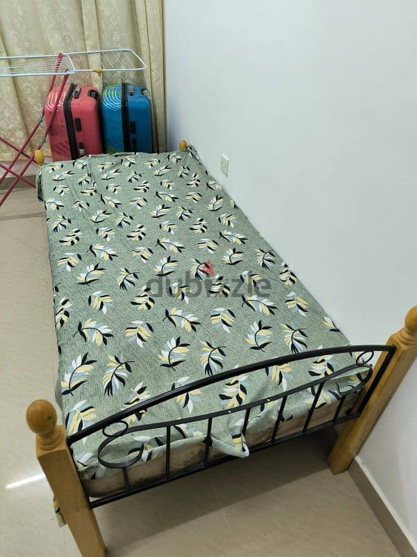 Single Bed and Mattress 1