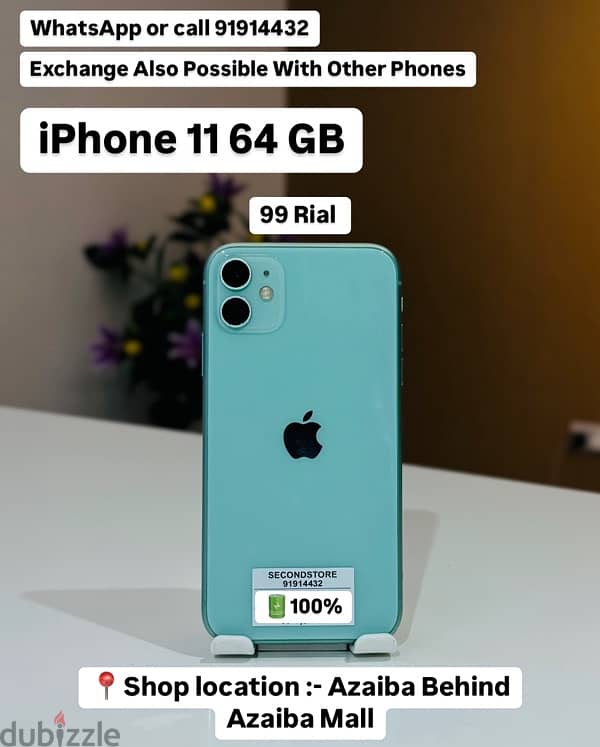 iPhone 11 64 GB very good condition 0