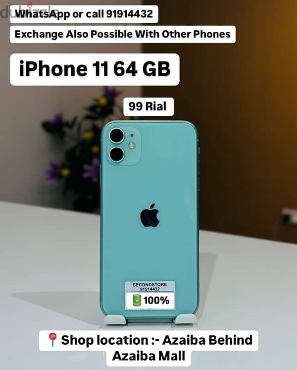 iPhone 11 64GB - BH93% -Good condition 0