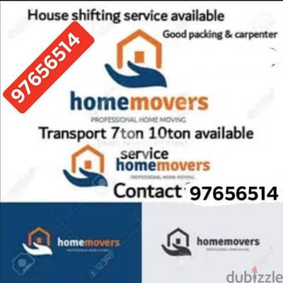 Home items movers and Packers service available