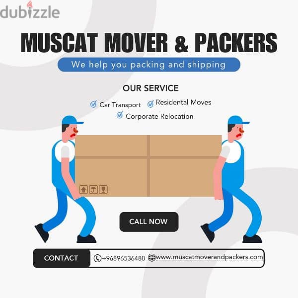 Muscat Movers and packers Transport carpenter service 0