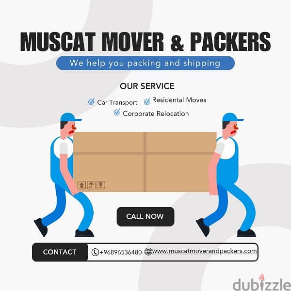 Muscat Movers and packers Transport carpenter service 0