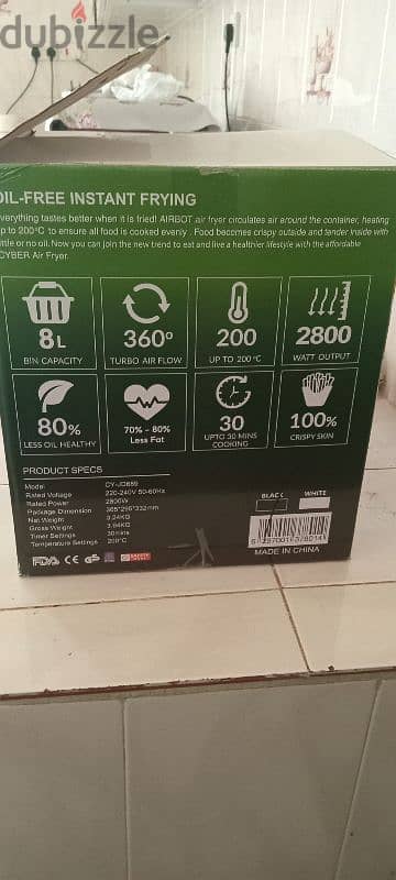 air.  fryer. new.  box. sale 4