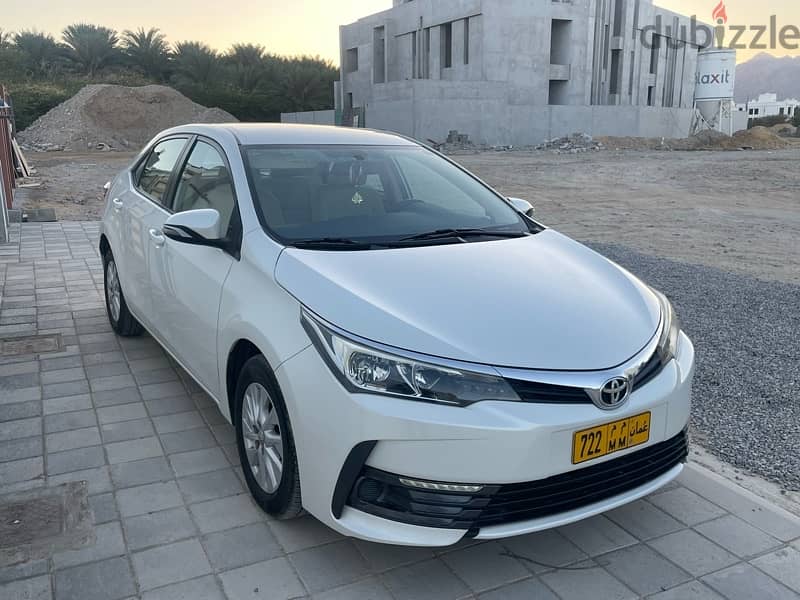 Toyota Corolla 2019 gcc first owner 0