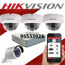 All type of CCTV Camera  Hikvision HD turbo 1080p  Ip camera HD