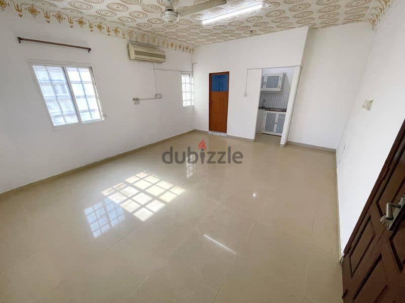 Unfurnished studio in Al Khuwair, near Ibis Hotel and Redan Restaurant 1