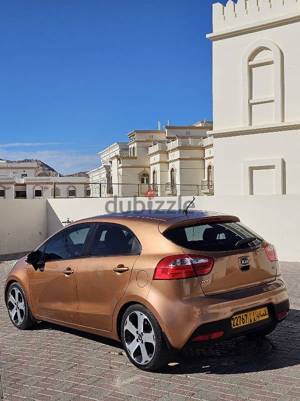 Kia Rio 2013 Full option Lady 1st owner original paint Oman car 0