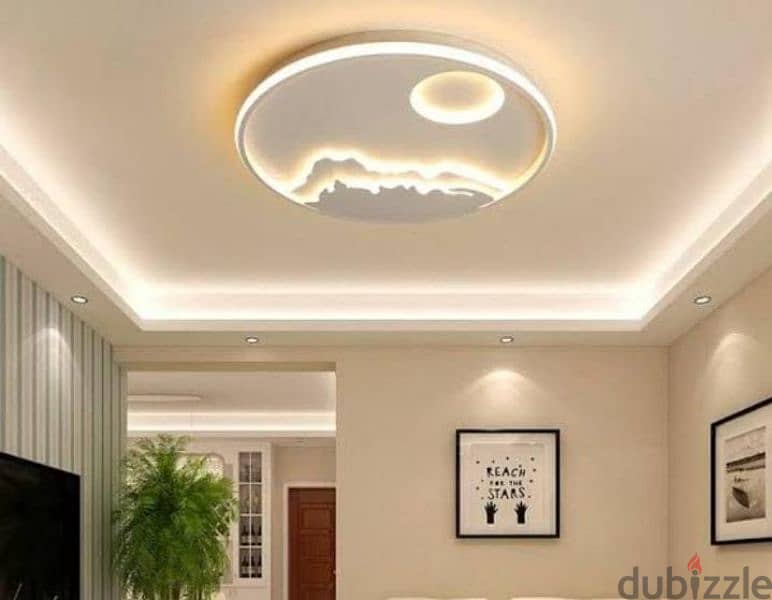 we are doing gypsum ceiling and all kind of design 0