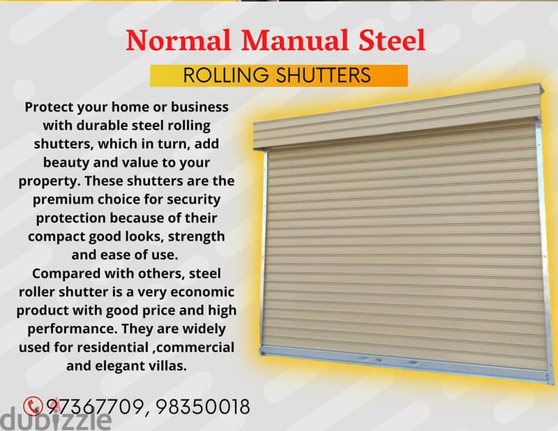 Polycarbonate Rolling Shutter Clear or SKB Type 3