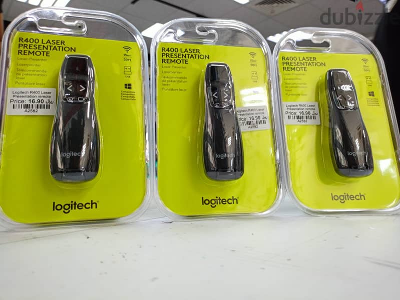 Logitech Laser Presentation Remote - R400  Brand New 0