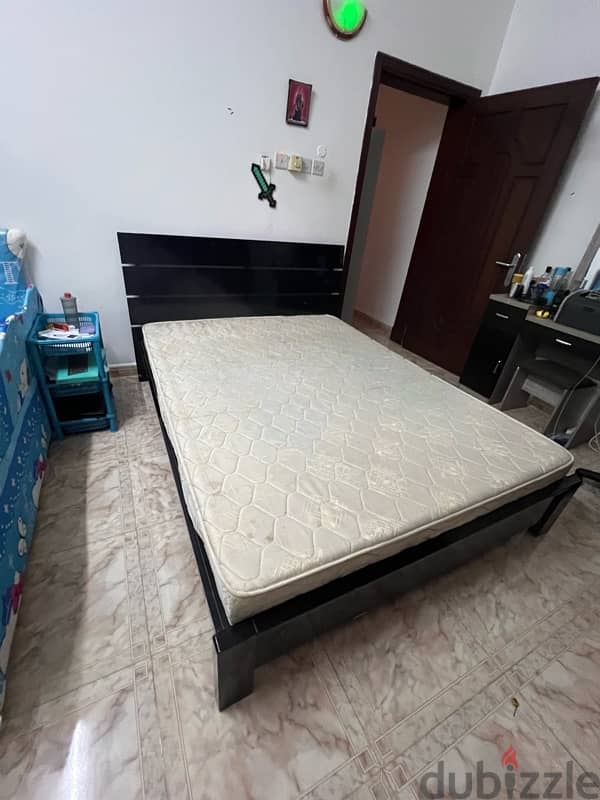 Strong Double Bed with Mattress 150 by 200 CMS 2