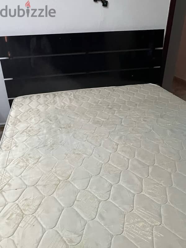 Strong Double Bed with Mattress 150 by 200 CMS 3