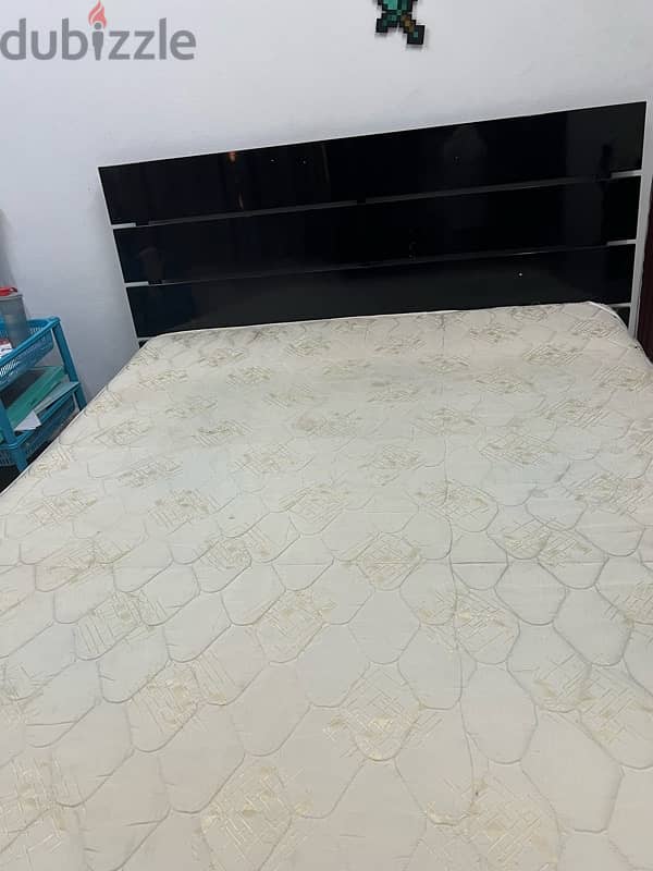 Strong Double Bed with Mattress 150 by 200 CMS 4