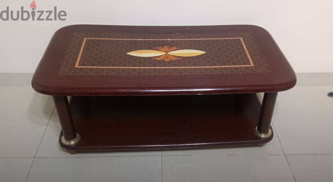 1 Coffee table and 2 Side Tables for sale 1