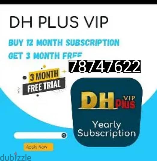 Ip-tv one year subscription 1year free all countries channels working 0