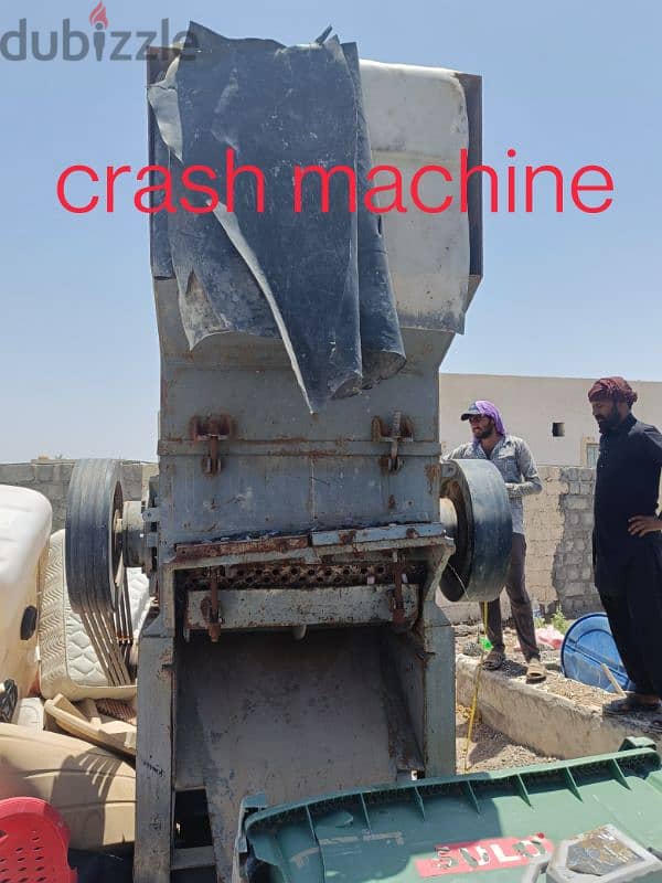 cotton press and crash machine 1