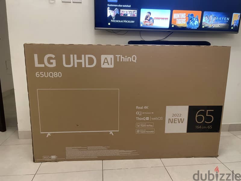 LG UHD ( AI) Thin Q smart tv 1