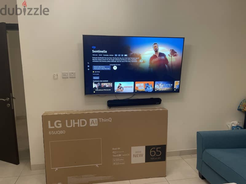 LG UHD ( AI) Thin Q smart tv 2