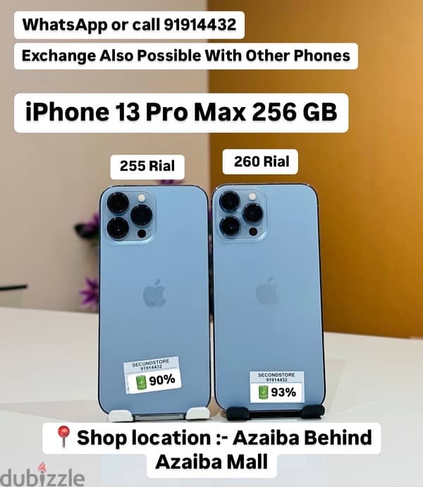 iPhone 13 Pro Max 256GB -Good condition 0