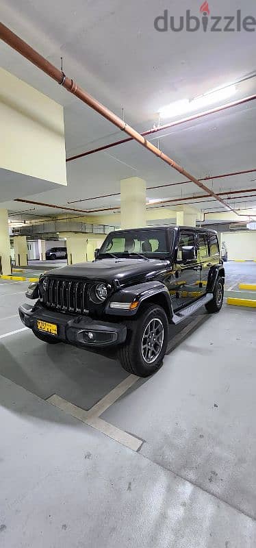 Jeep Wrangler 2021 ( Warranty + Free Service) Oman Car, Low Km