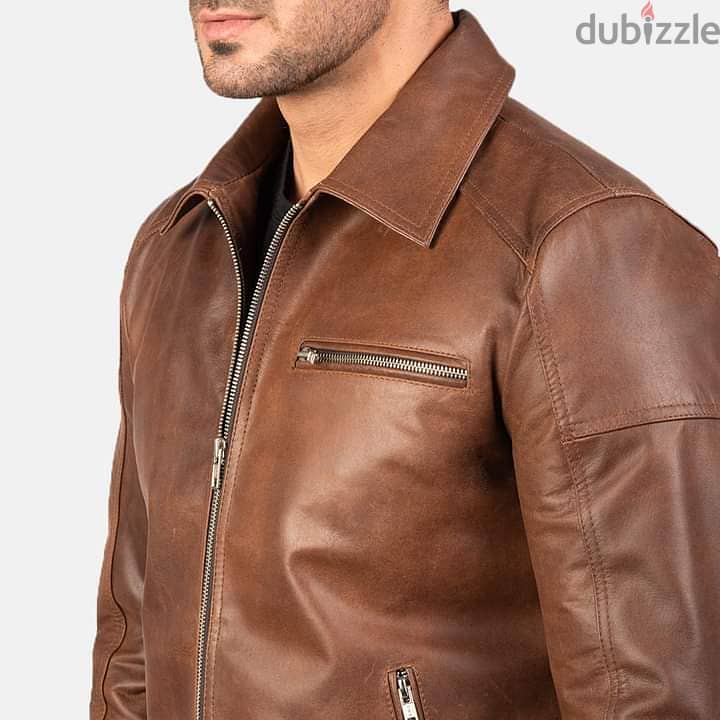 Pure cow leather jackets ,wallets,accessory with worldwide delivery. 2