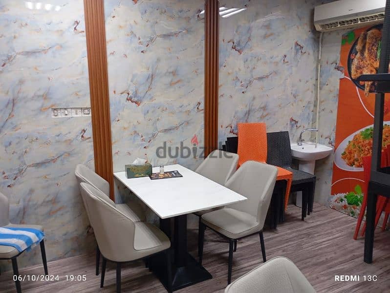 مطعم تركي بموقع مميز جدا العامرات Turkish restaurant amerat 6 7