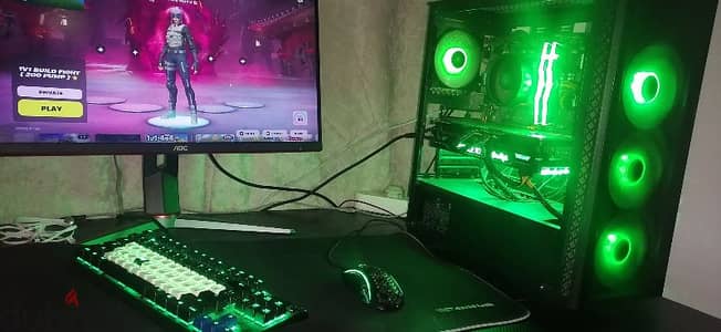 PC RTX 3080 بي سي قوي جدا جدا و استعمال نظيف جدا