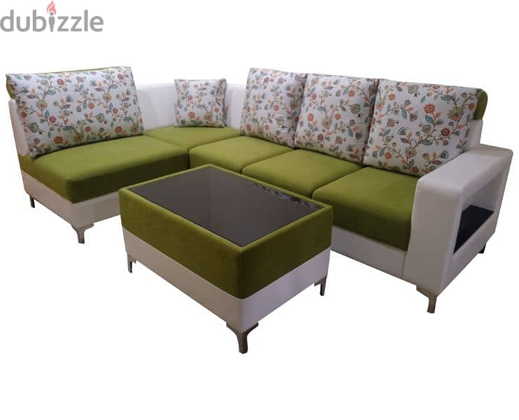 L shaped & sofa set 3