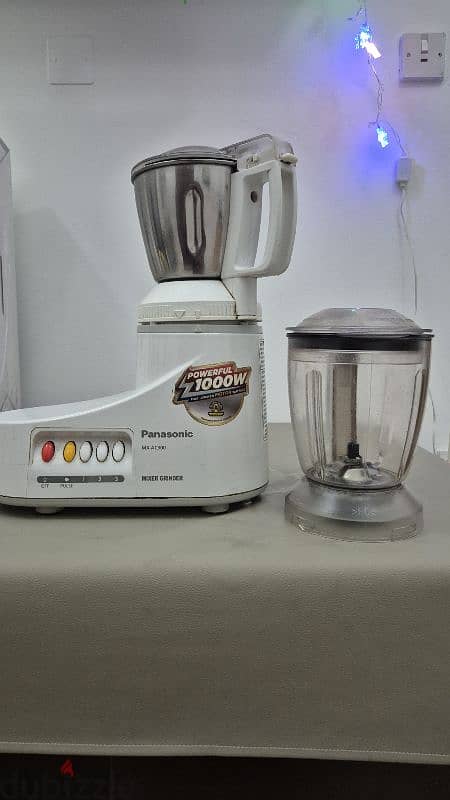 Panasonic mixer grinder 1000 watts 0