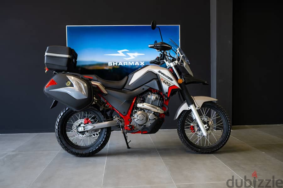 SHARMAX GL 400 WITH WARRANTY (touring bike, دراجة تجوال) 1